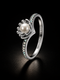 Pandora Seashell Pearl Ring