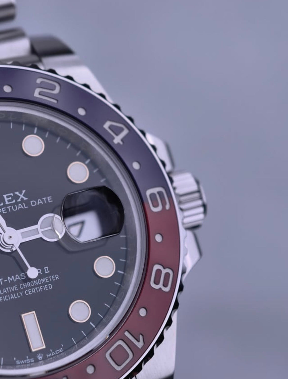 Rolex GMT-Master II “Pepsi” 40mm – Ref: 126710blro-0001 – Black Dial, Red & Blue