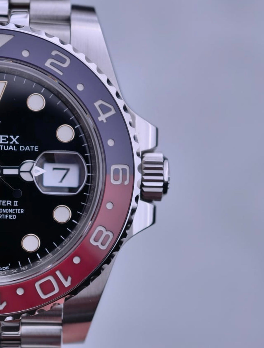Rolex GMT-Master II “Pepsi” 40mm – Ref: 126710blro-0001 – Black Dial, Red & Blue