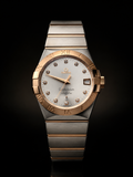 OMEGA Constellation 38mm Two-Tone Rose Gold Diamond Dial 123.20 Watch