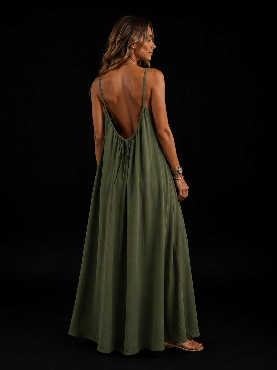 Backless Maxi Dress