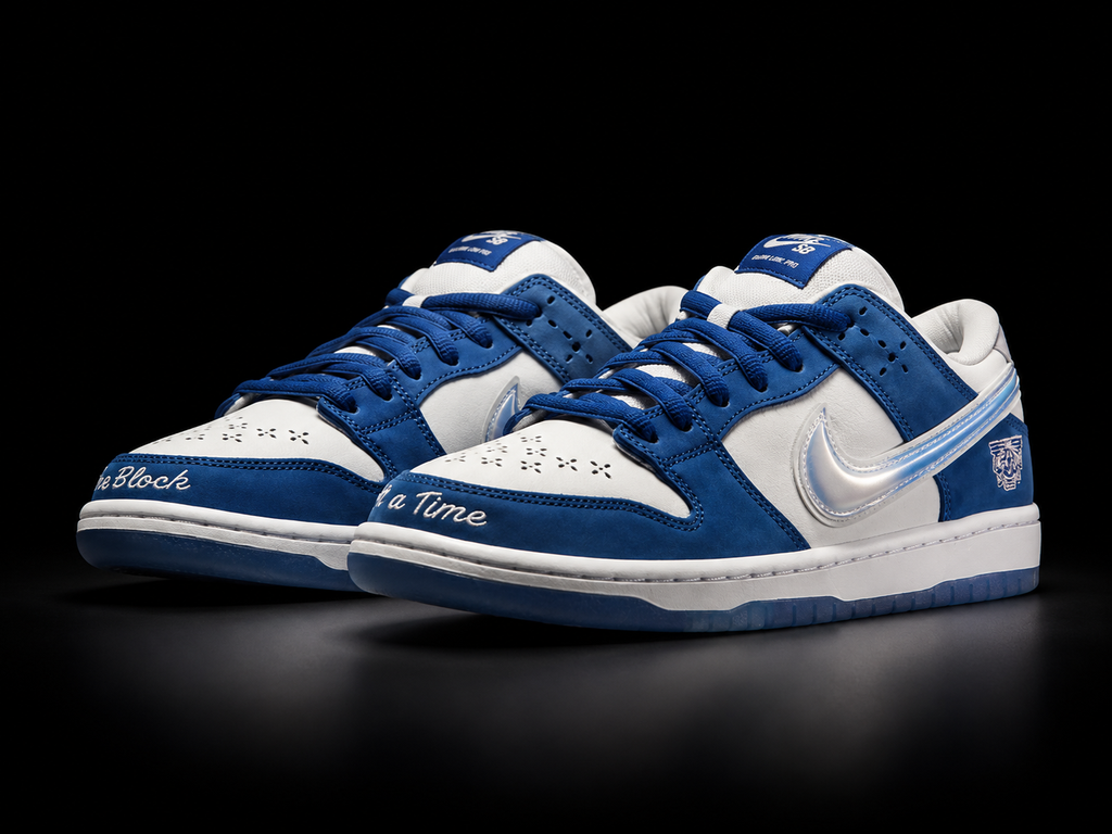 Mens Nike SB Dunk Low Born x Raised One Block At A Time