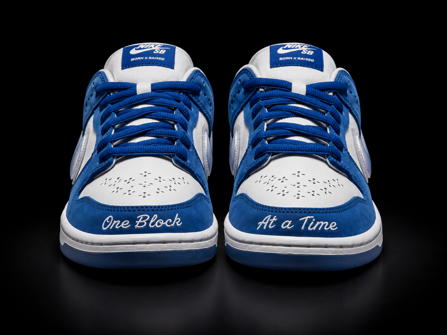Mens Nike SB Dunk Low Born x Raised One Block At A Time
